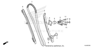 Cam Chain@tensioner Schematic