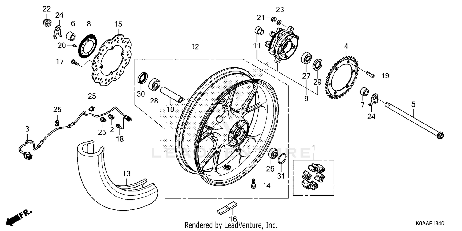 REAR WHEEL