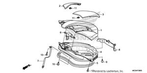 Luggage Lid Schematic