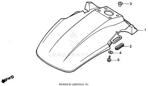 Front Fender Schematic