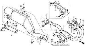 Muffler 84-89 Schematic