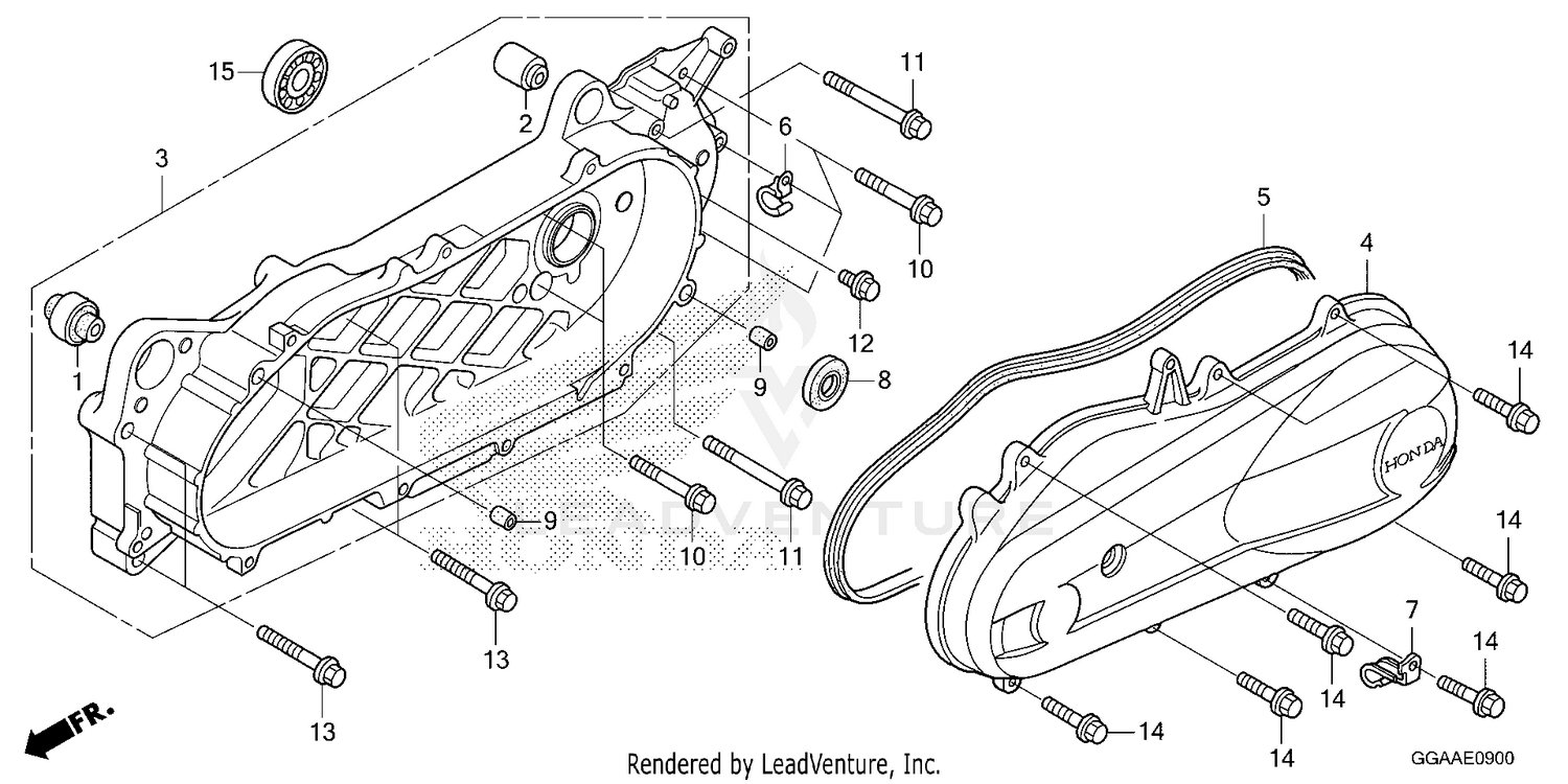 SWINGARM@LEFT SIDE COVER