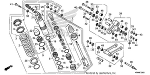 Rear Shock Absorber Schematic