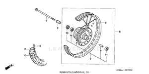 Front Wheel Schematic