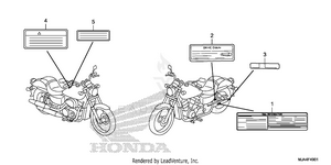 Caution Label (2) Schematic