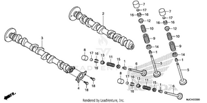 Camshaft@valve Schematic