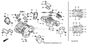 Cylinder Head Cover Schematic
