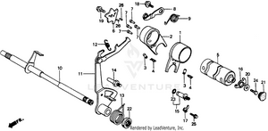 Gearshift Drum Schematic