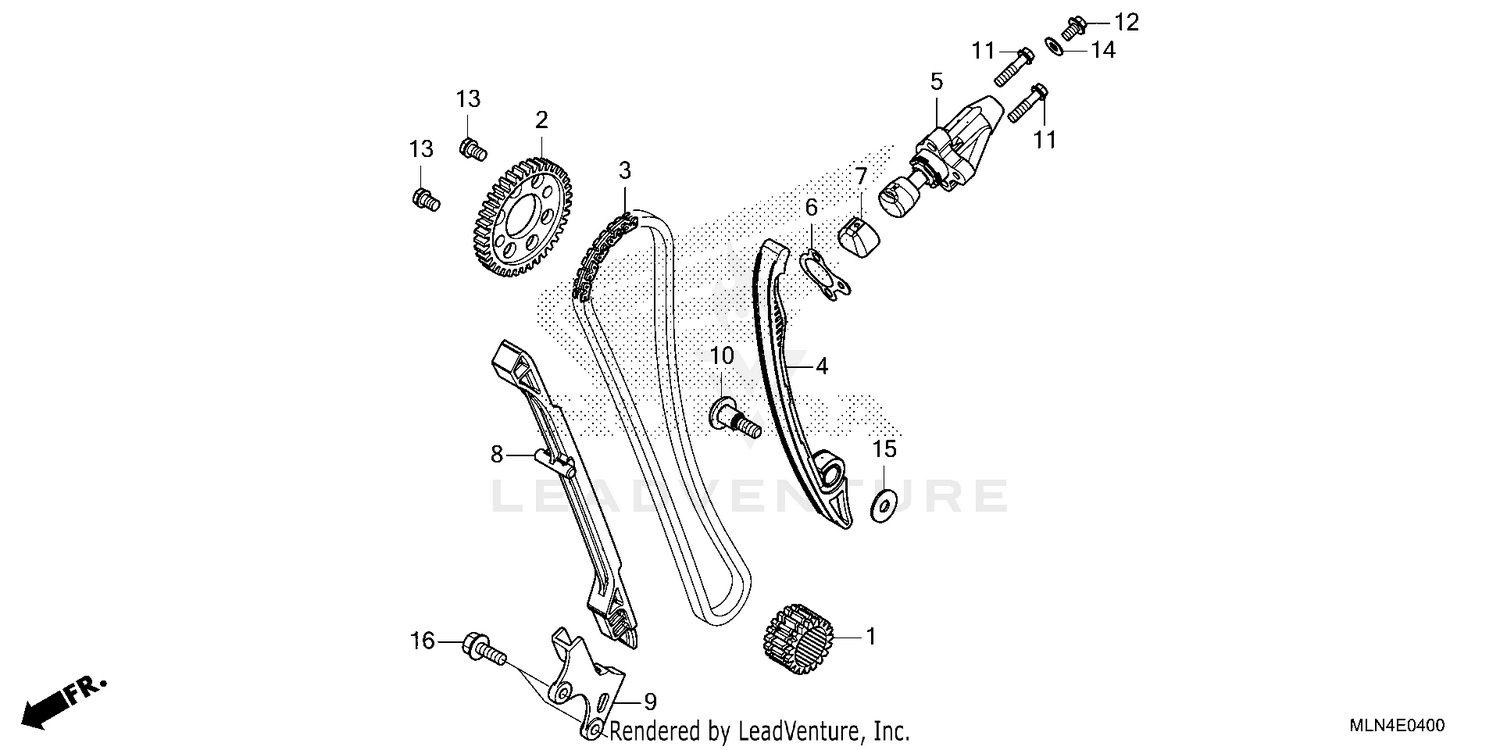 CAM CHAIN@TENSIONER