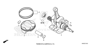 Crankshaft@piston Schematic