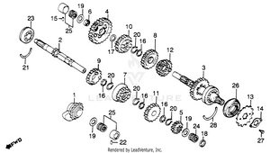 Transmission + Rear Balancer Schematic