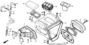 Air Cleaner 84-85 Schematic