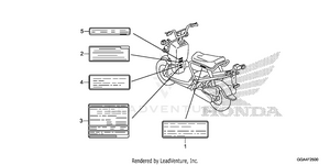 Caution Label Schematic
