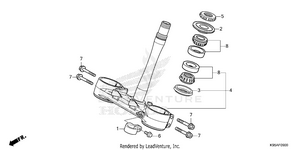 Steering Stem Schematic