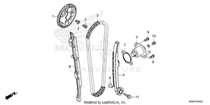 Cam Chain@tensioner Schematic