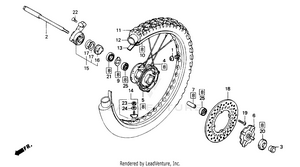Front Wheel Schematic