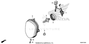 Headlight Schematic