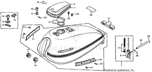 Fuel Tank + Fuel Valve Schematic