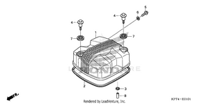 Cylinder Head Cover (2) Schematic