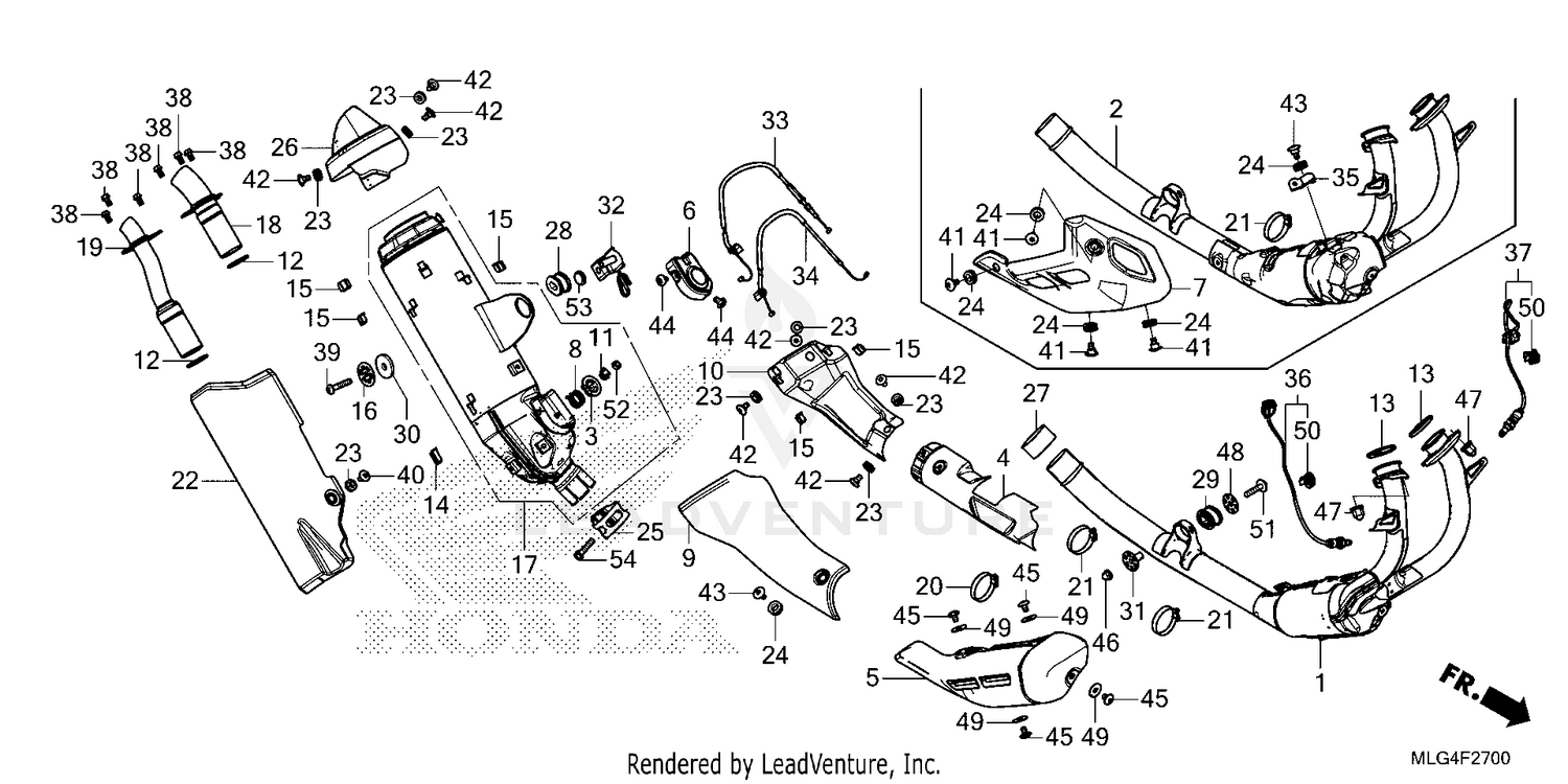 EXHAUST MUFFLER