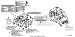 Caution Label Schematic