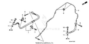 Brake Line Schematic