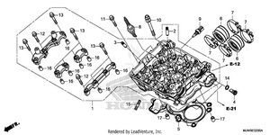 Cylinder Head Schematic