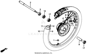 Front Wheel Schematic