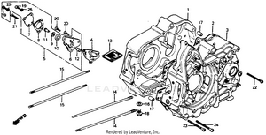 Crankcase Oil Pump Schematic