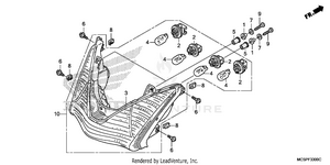 Rear Combination Light Schematic