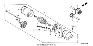 Starting Motor Schematic