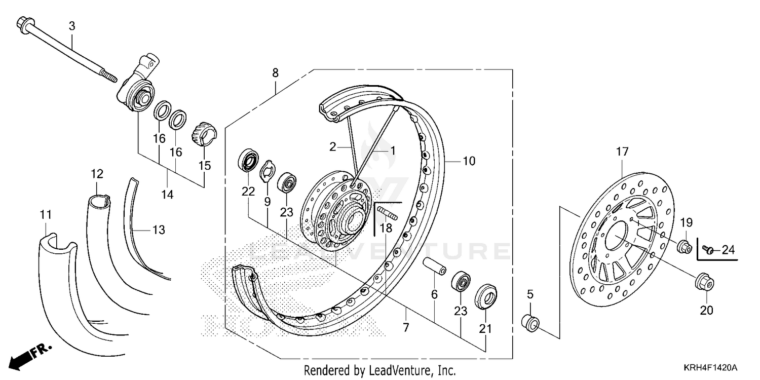 FRONT WHEEL