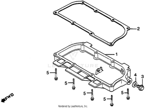 Oil Pan Schematic