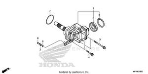 Side Gear Case Schematic