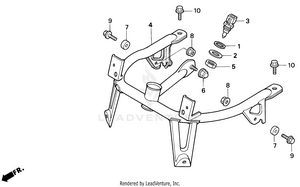 Cowl Stay Schematic