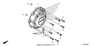 Alternator Cover Schematic