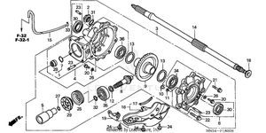 Final Driven Gear Schematic