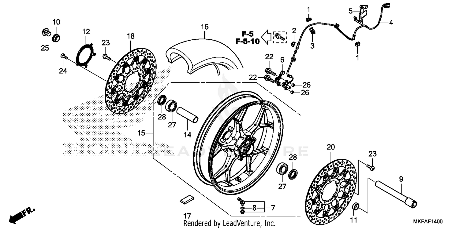 FRONT WHEEL