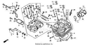 Cylinder Head Schematic