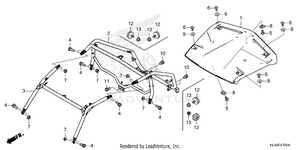 Roll Bar@roof Schematic
