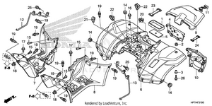 Rear Fender Schematic