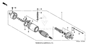 Starter Motor Schematic
