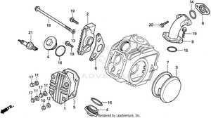 Cylinder Head Cover Schematic