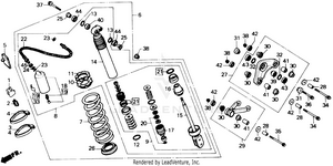 Shock Absorber 85-87 Schematic