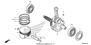 Crankshaft@piston Schematic