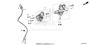 Reverse Shift Actuator Schematic