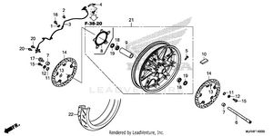 Front Wheel Schematic