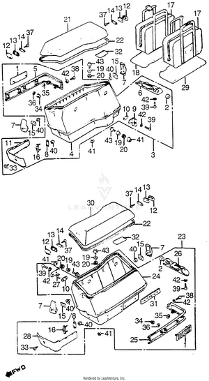 1200i/a Saddlebag 84-85 Schematic