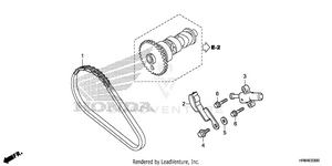Cam Chain@tensioner Schematic