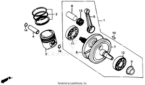 Crankshaft 86-93 Schematic